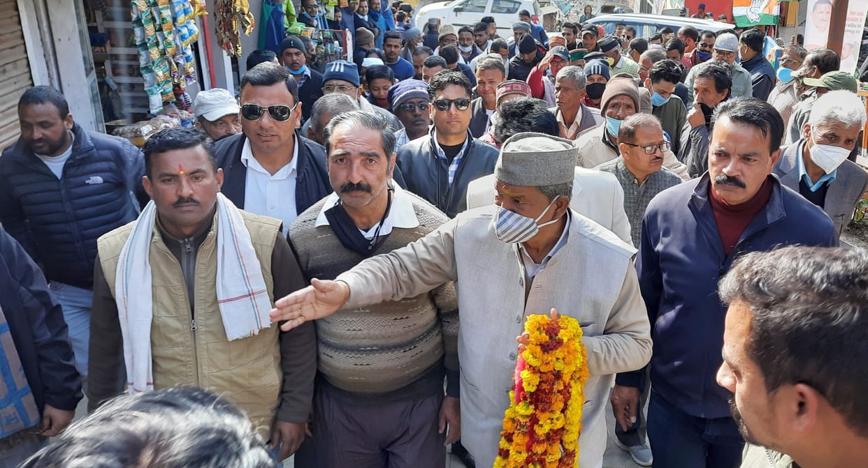Harish Rawat in Pithauragarh