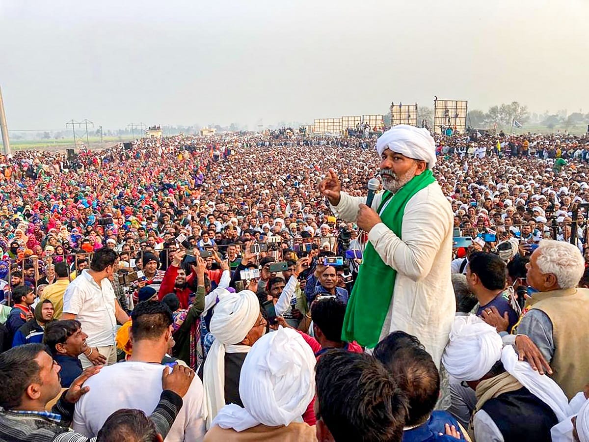 Kisan Andolan Farmers Protest Today Live Updates in Hindi