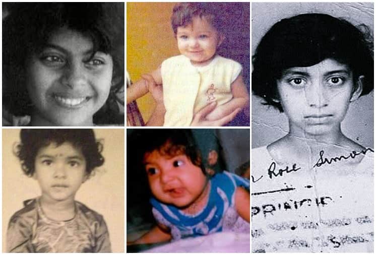 Childhood Pictures of Bollywood Actresses including Aishwarya Rai Kajol Alia Bhatt