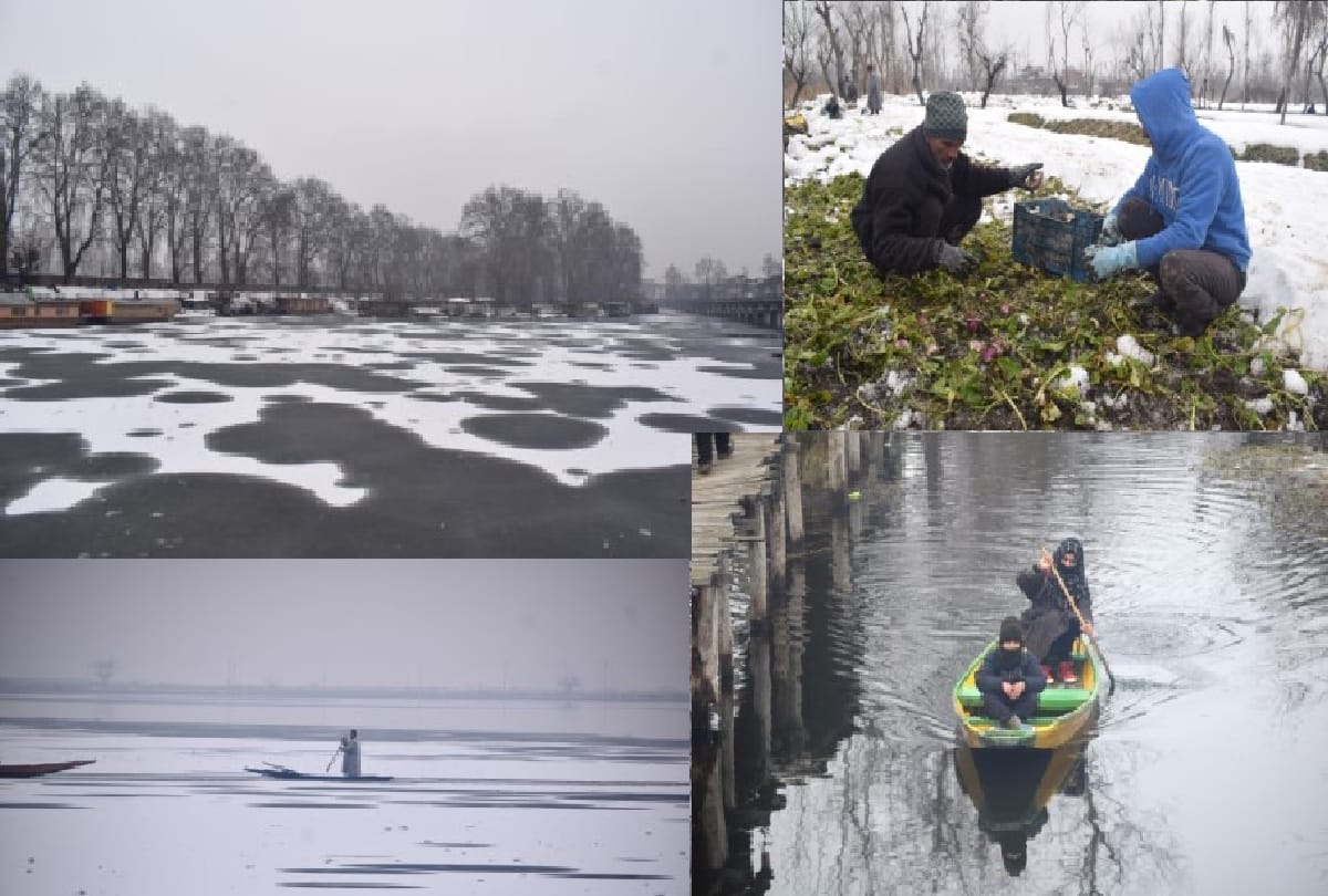 Weather Jammu Kashmir Air traffic affected on second day due to snow