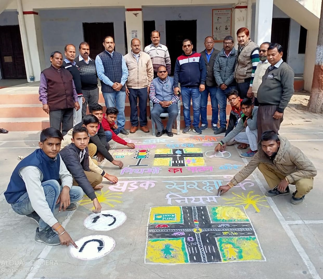 Atul in rangoli, naushad wins in nukkad drama