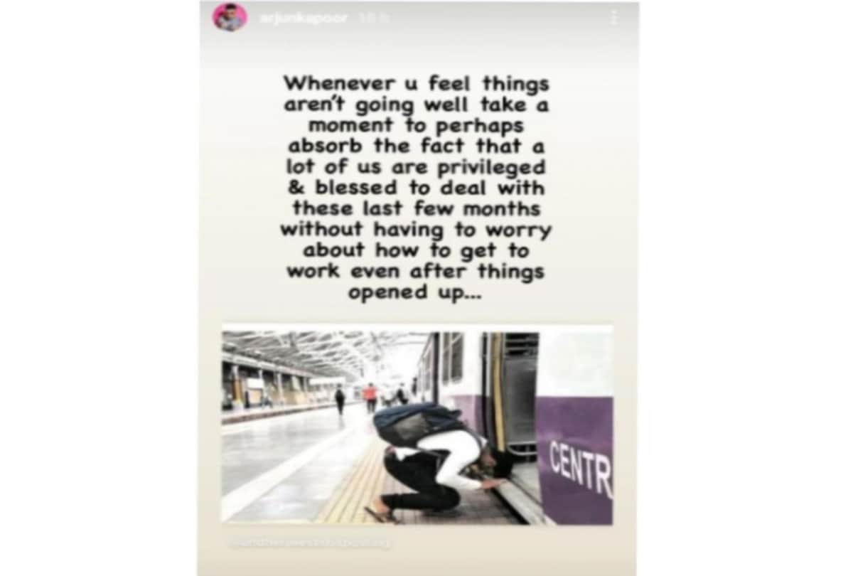 Arjun Kapoor and Malaika Arora Hit Hard by Pic of Man Worshipping Mumbai Local, Ask to 'Check Your Privilege'