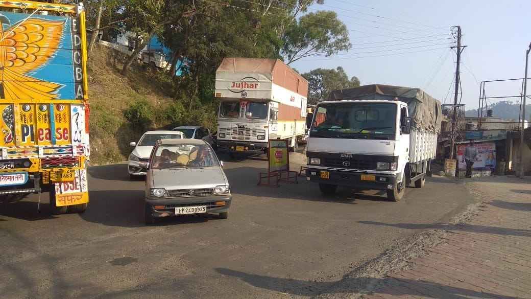 road work delay due to forest clearance in bilaspur