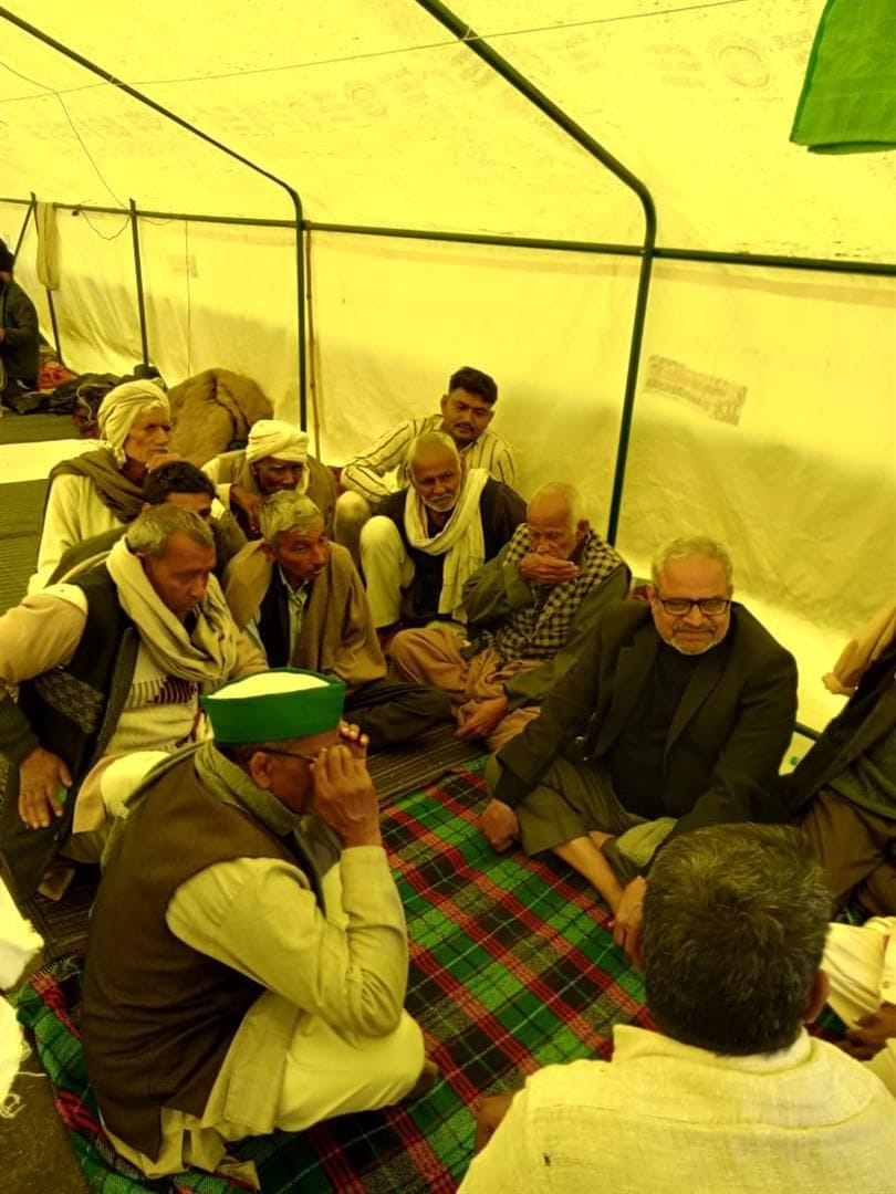 Hathras: Former MLA raised voice of farmers on Ghazipur border