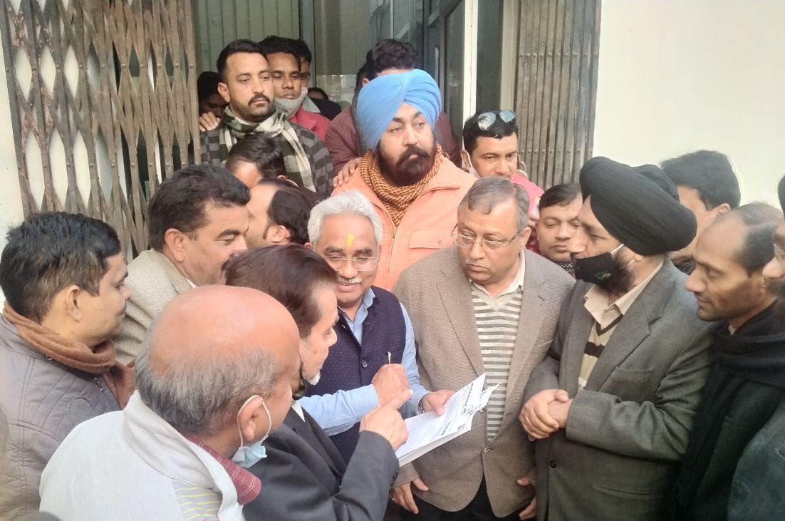 Minister Kaushik in Kashipur