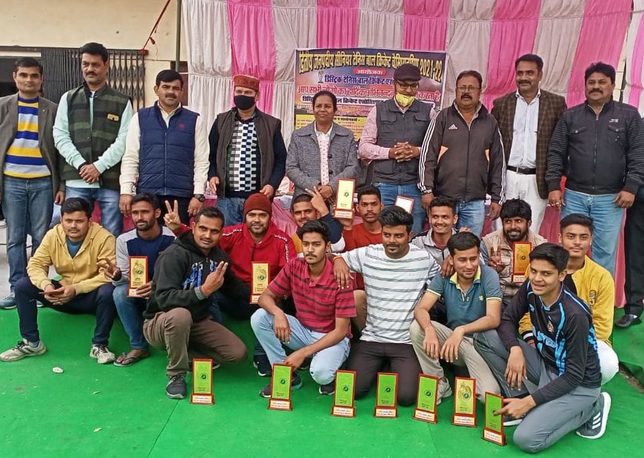 Junglekheda's team winner in cricket tournament