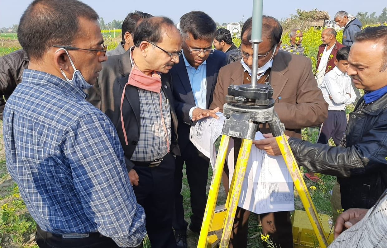 OSM of ADM and UPDA inspected the land