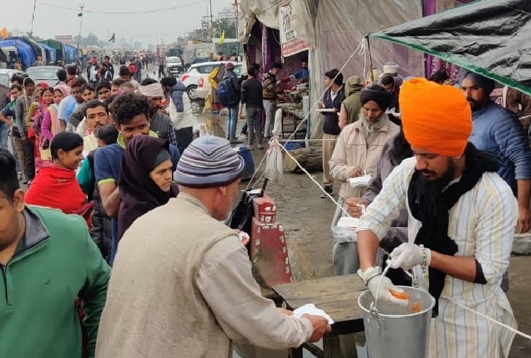 Farmer protest :  Participation of villages started increasing 