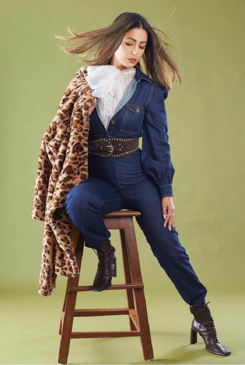 hina khan new photoshoot for one million posts on instagram