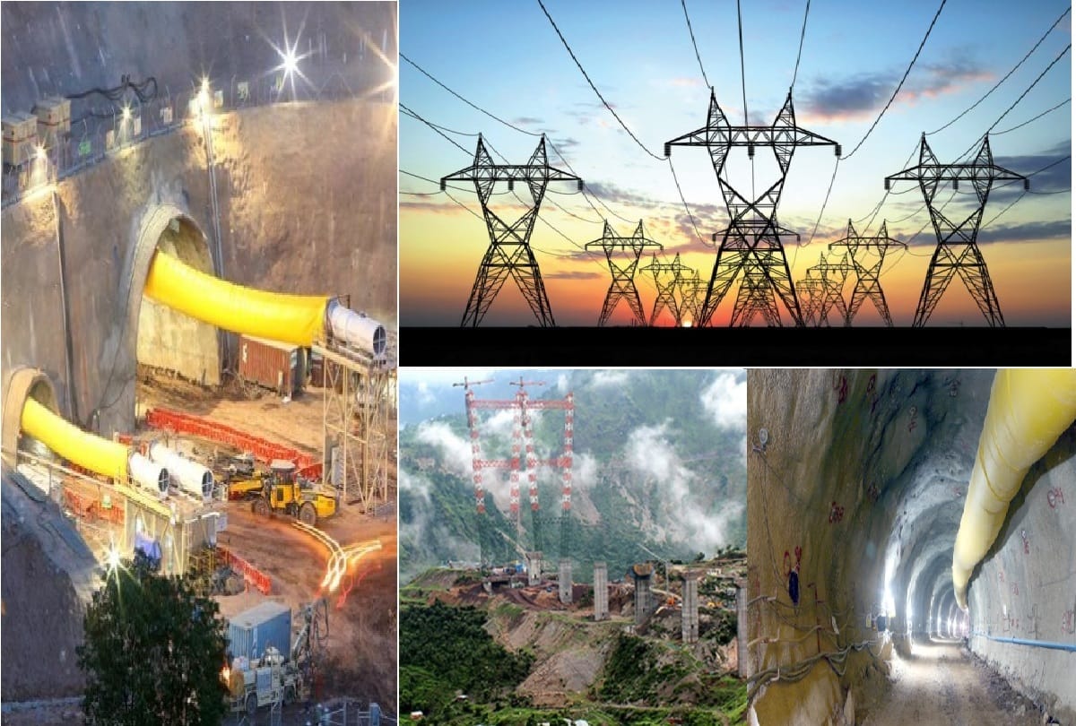 jammu kashmir Chinaini Nashri Tunnel One kilometer deep power project well highest railway bridge