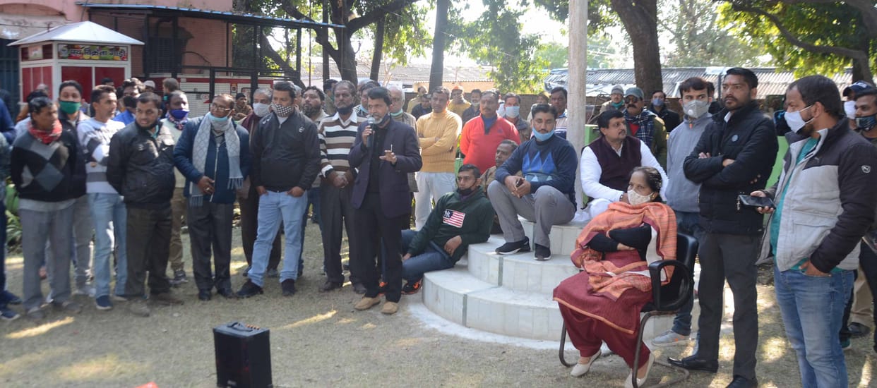Work out of employees finished, work done in Municipal Corporation