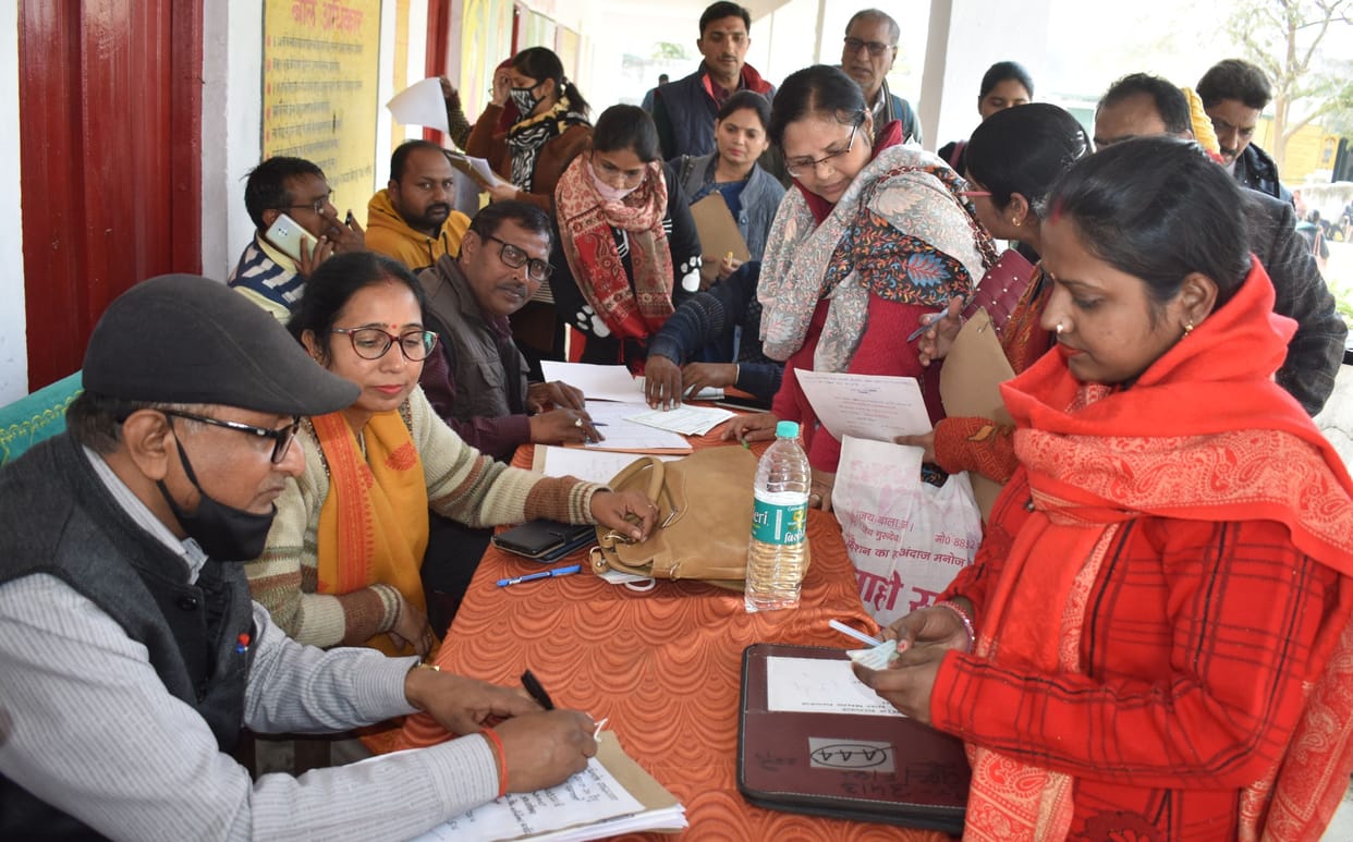 teachers,fathepur news,first day,joine,383