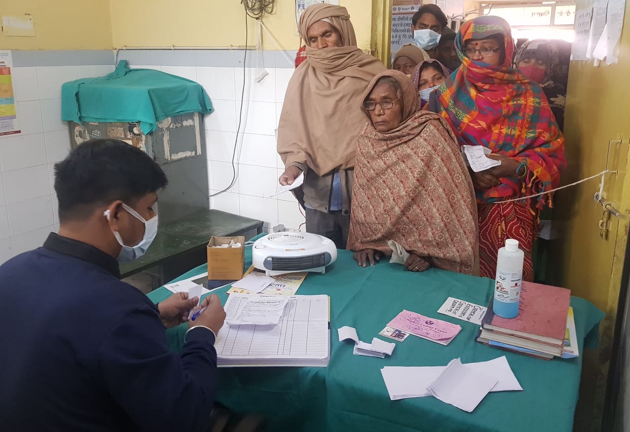 weather change in etah , patient numbering increaj