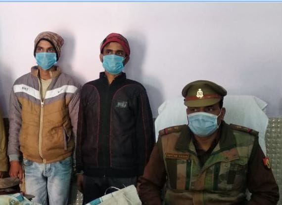 Hathras: Two accused, including coral pearls of theft, arrested