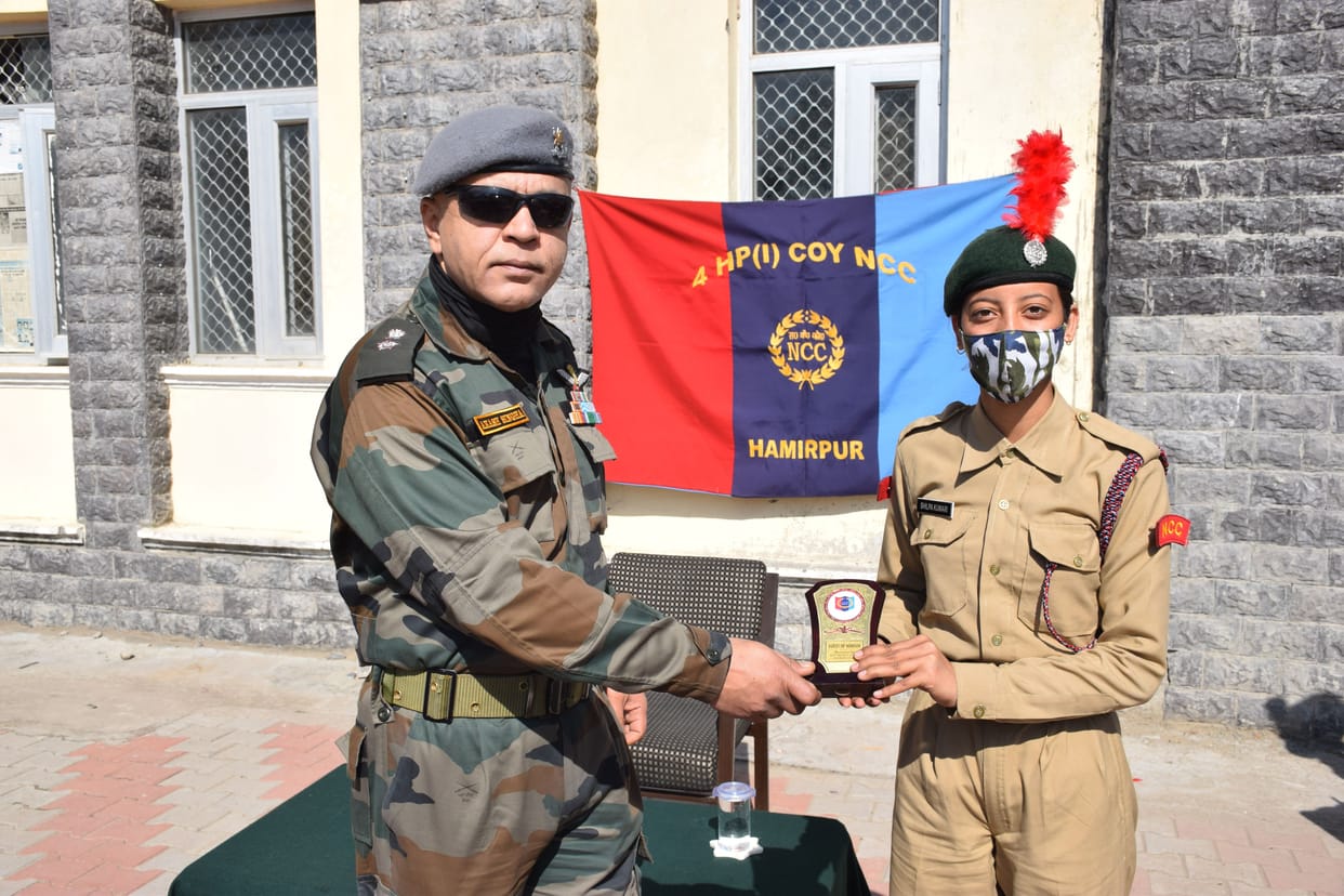 vaccination participant cadets awarded