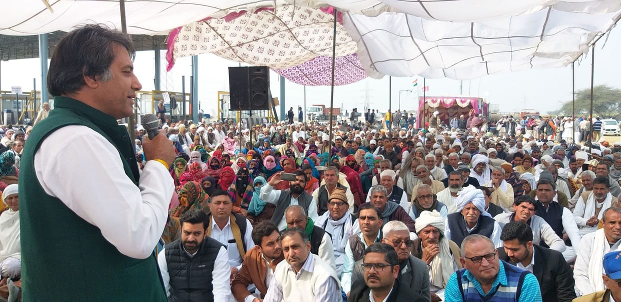 Farmers will jam at ten places in Charkhi Dadri on February 6