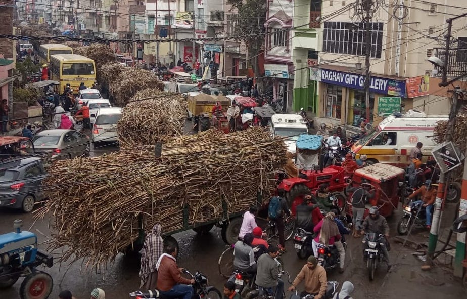 Sugar cane gets more sugarcane, city gets jammed again