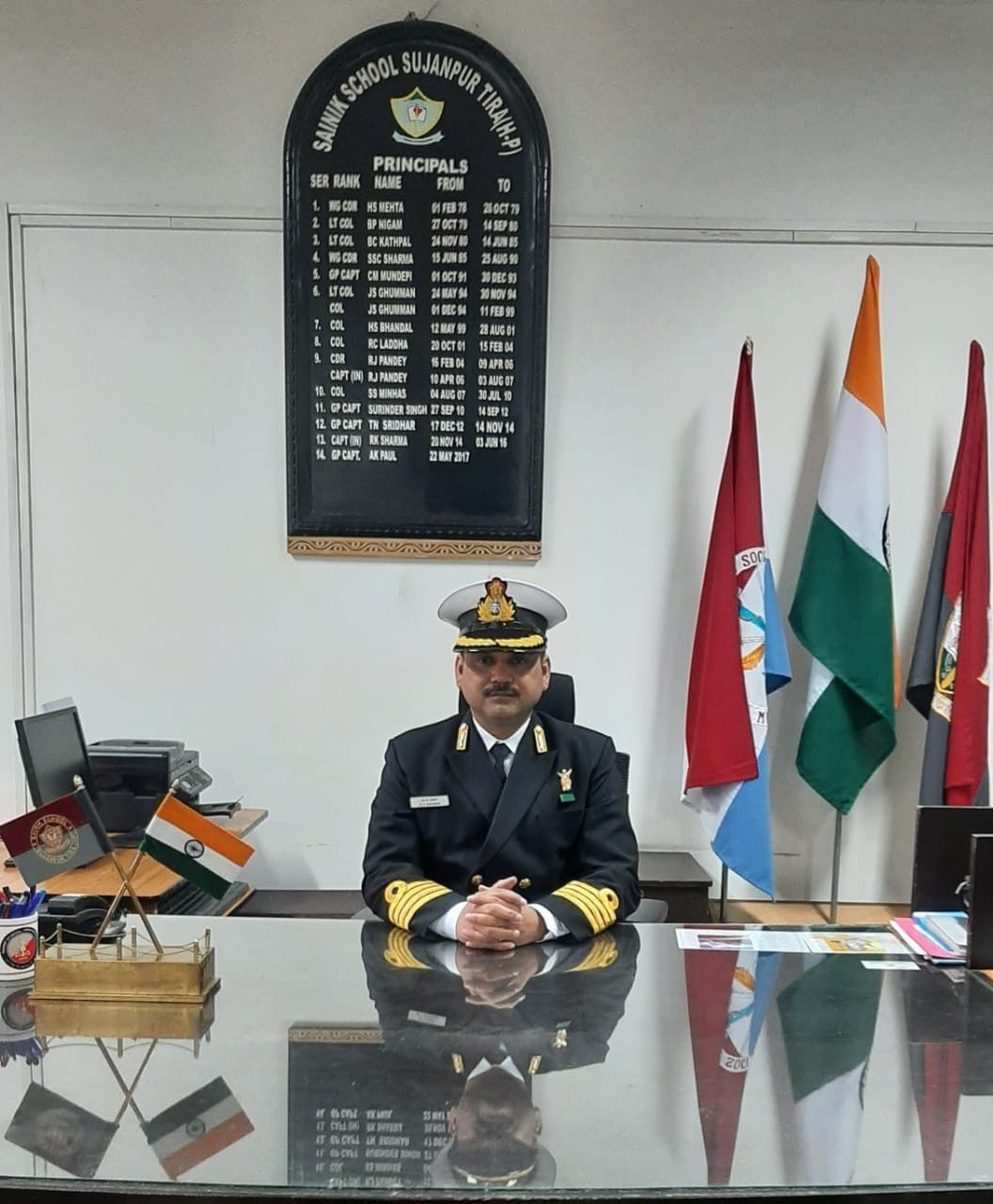 army school sujanpur prinicipal joined
