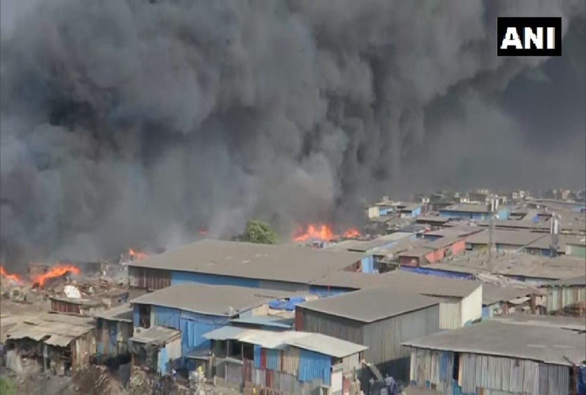 Maharashtra News : Major Fire Breakout In Mankhurd In Mumbai
