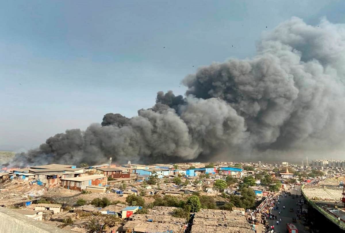 Maharashtra News : Major Fire Breakout In Mankhurd In Mumbai