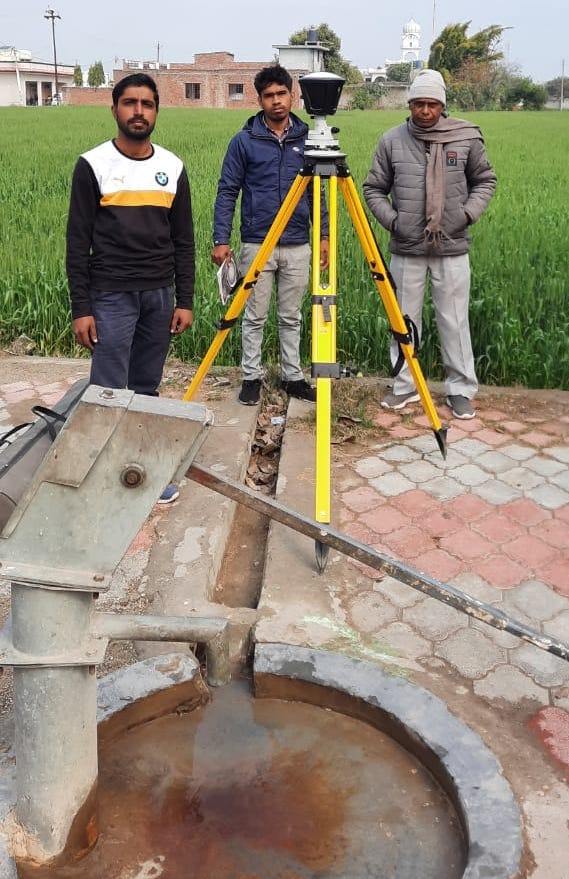 Survey done to make Gharoni with drone