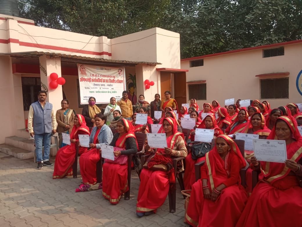 anganwadi workers training