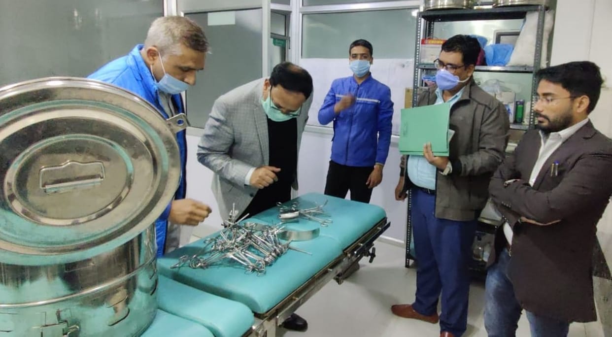 two operation theatre seized in Sitarganj