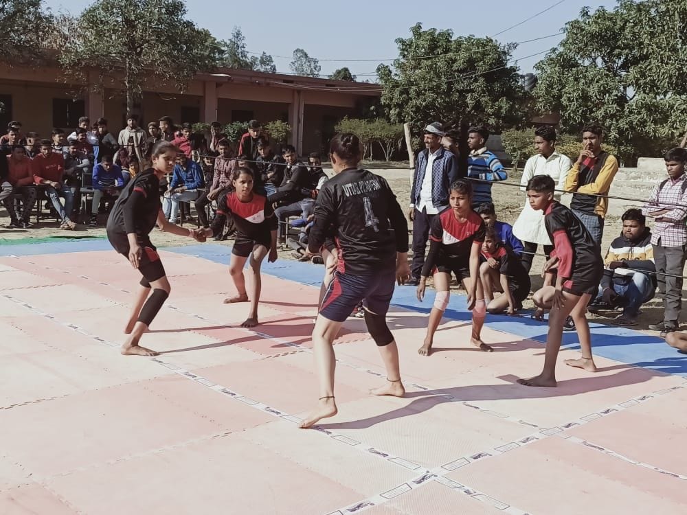 Majra team wins in junior boys kabaddi competition