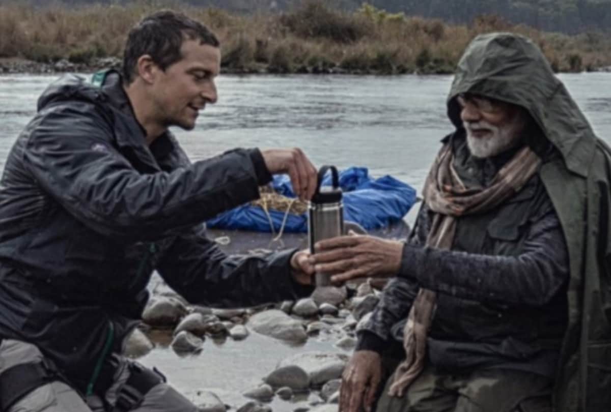 mid farmers protest, Man vs wild host bear grills shared photo with PM Modi- see caption inside