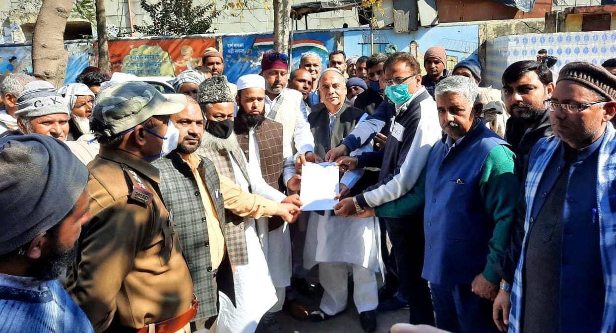 Farmers jammed in protest against agricultural laws