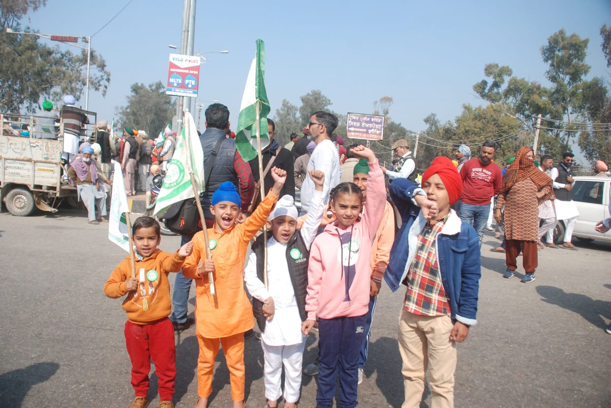 All highways closed, three hours jammed in Bathinda