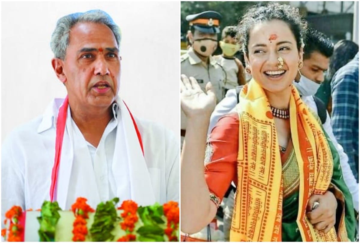 Kangana Ranaut Gives Befitting Reply To Congress MLA Harish Chandra Meena Who asks Her political credentials