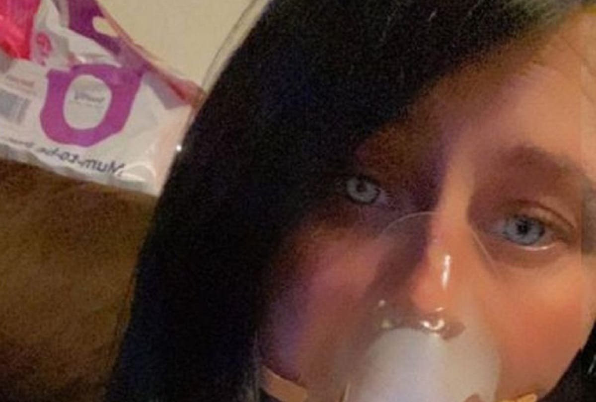 pregnant Covid conspiracy theorist infected with virus