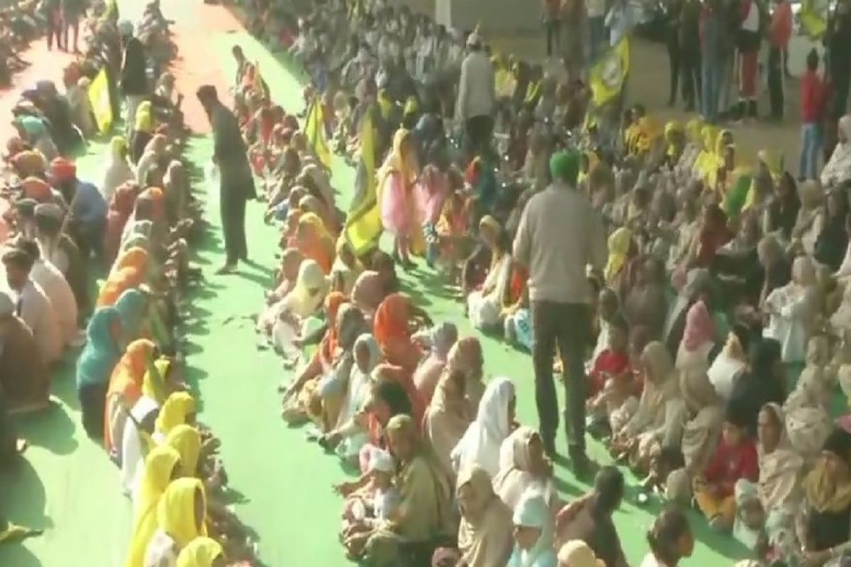 kisan andolan:  Unique drive in Ludhiana, thousands tasted langar on highway