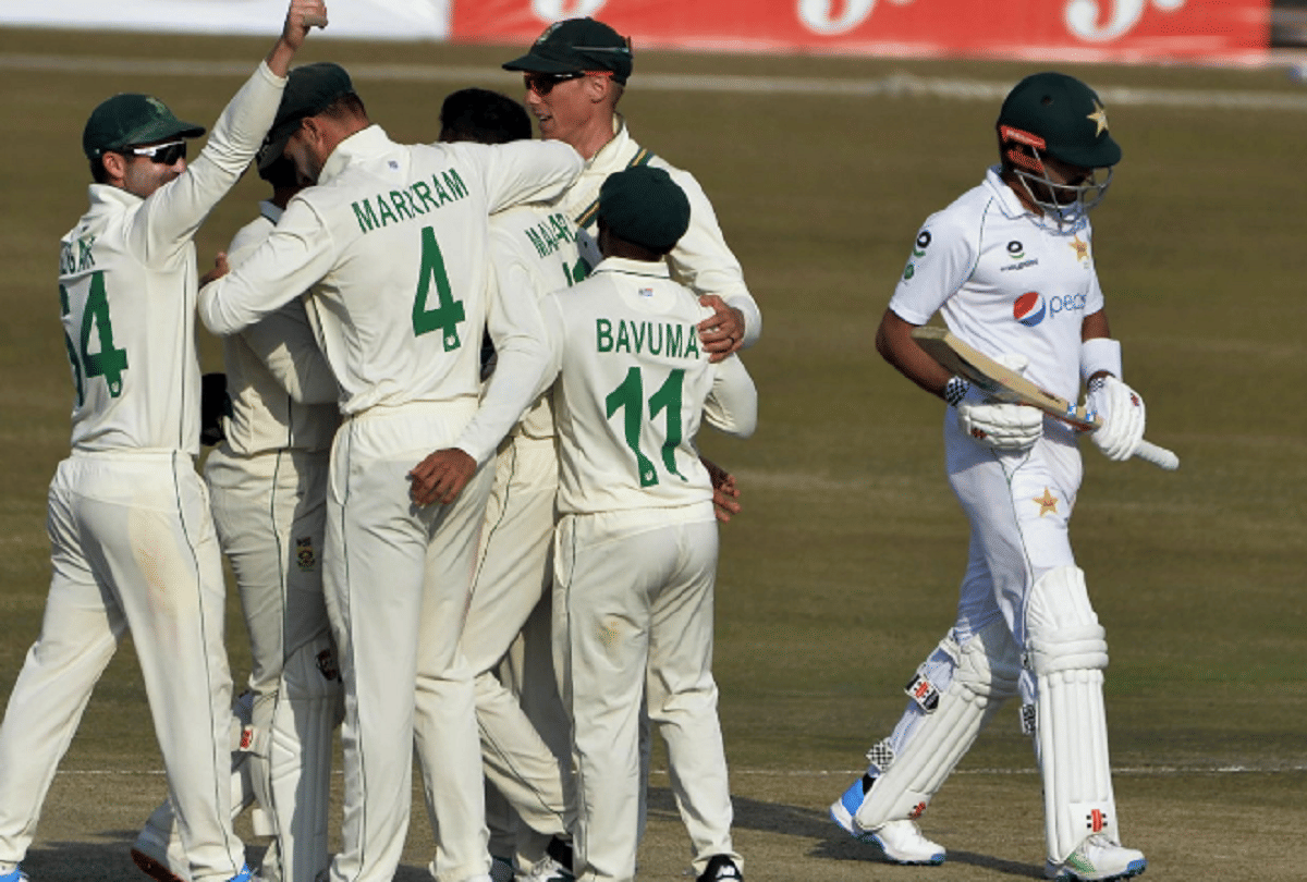 PAK vs SA 2nd Test: George Linde helps south africa to bounce back in rawalpindi test, pakistan takes 200 run lead