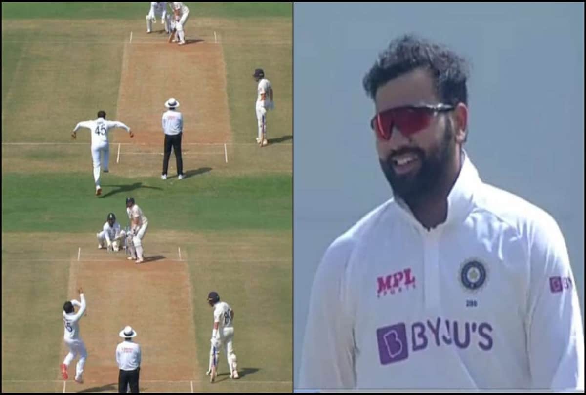 VIDEO: IND vs ENG Rohit Sharma imitated Harbhajan Singh bowling action in Chennai Test
