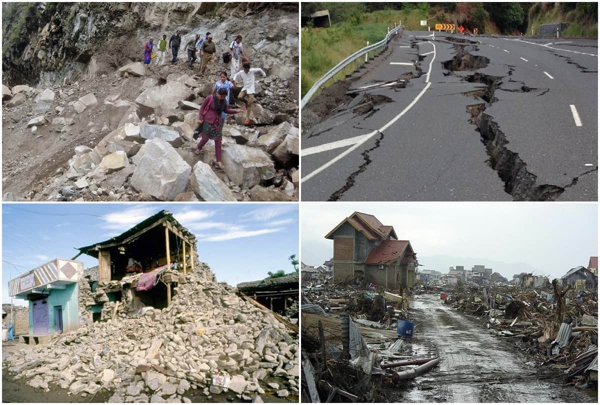 chamoli to kedarnath These are 10 big natural disasters in India earthquake floods havoc
