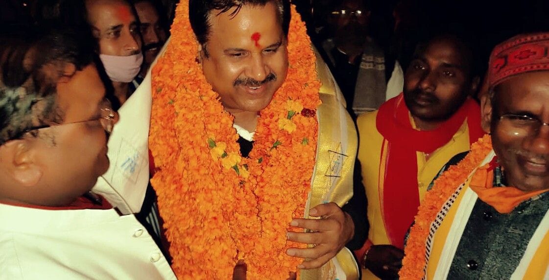 bjp,election,water,mla,sant ravidas jayanti