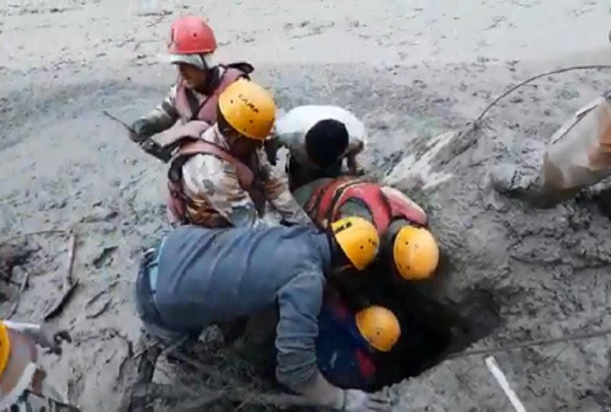 ITBP Executes Difficult Operation In Uttarakhand Due To Destruction Of Glacier