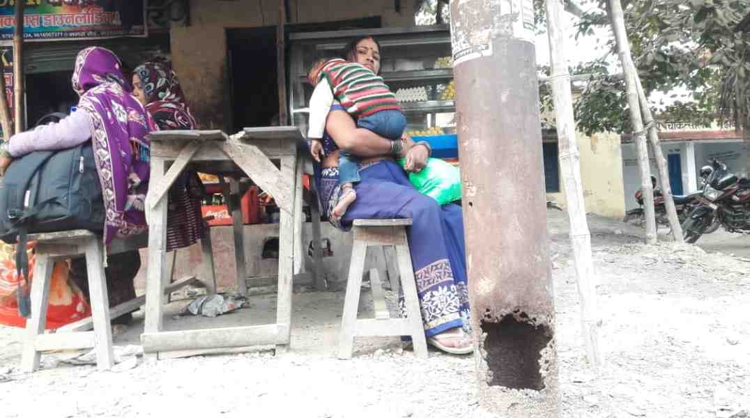 Madhwara electric pole polling accident