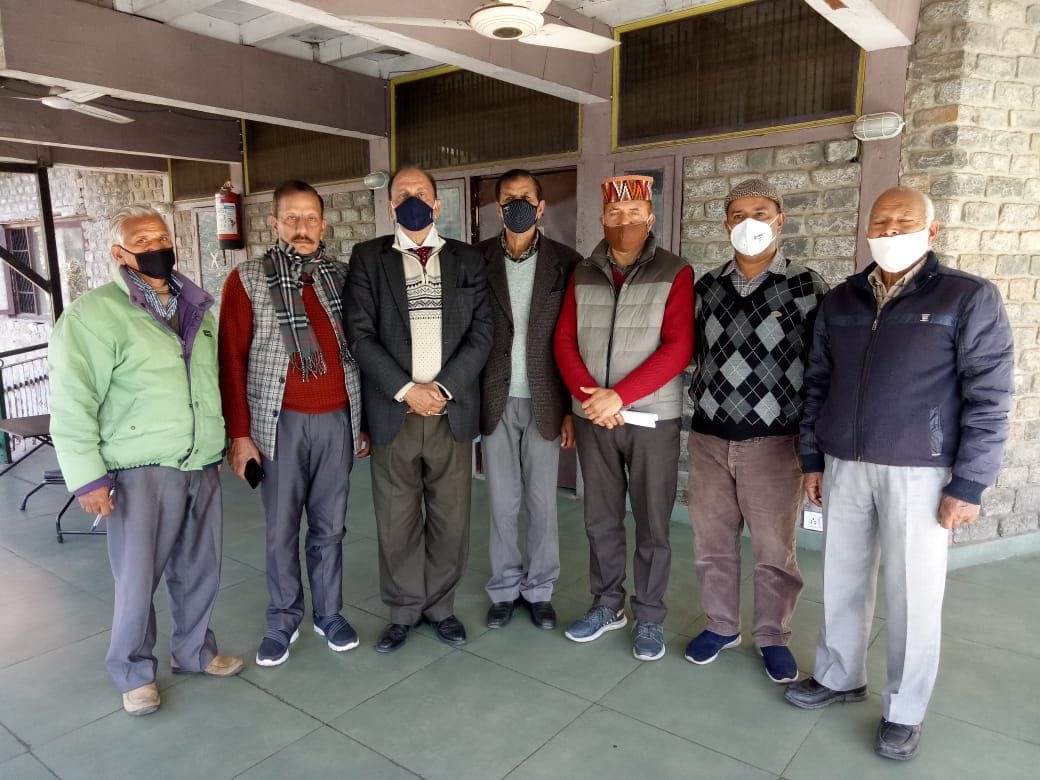 meeting himtkarsh chamba,discuss about demands