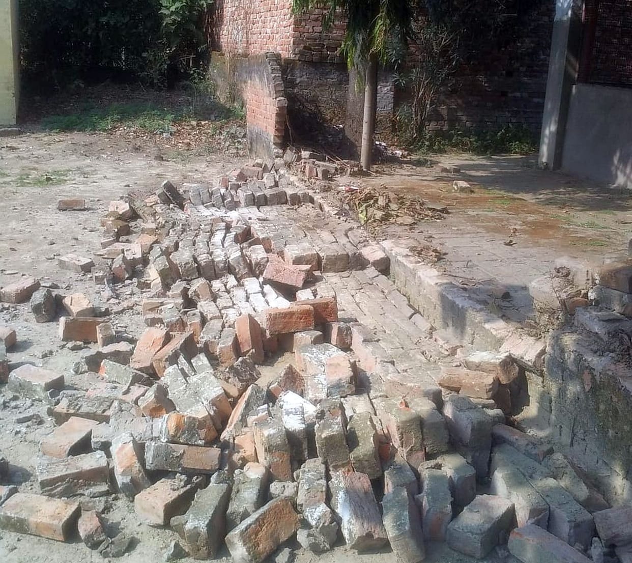 wall collapse