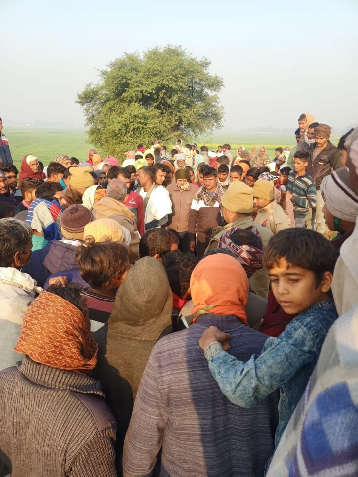 retired railway worker was killed when walking In morning dead body was found in canal in chandauli