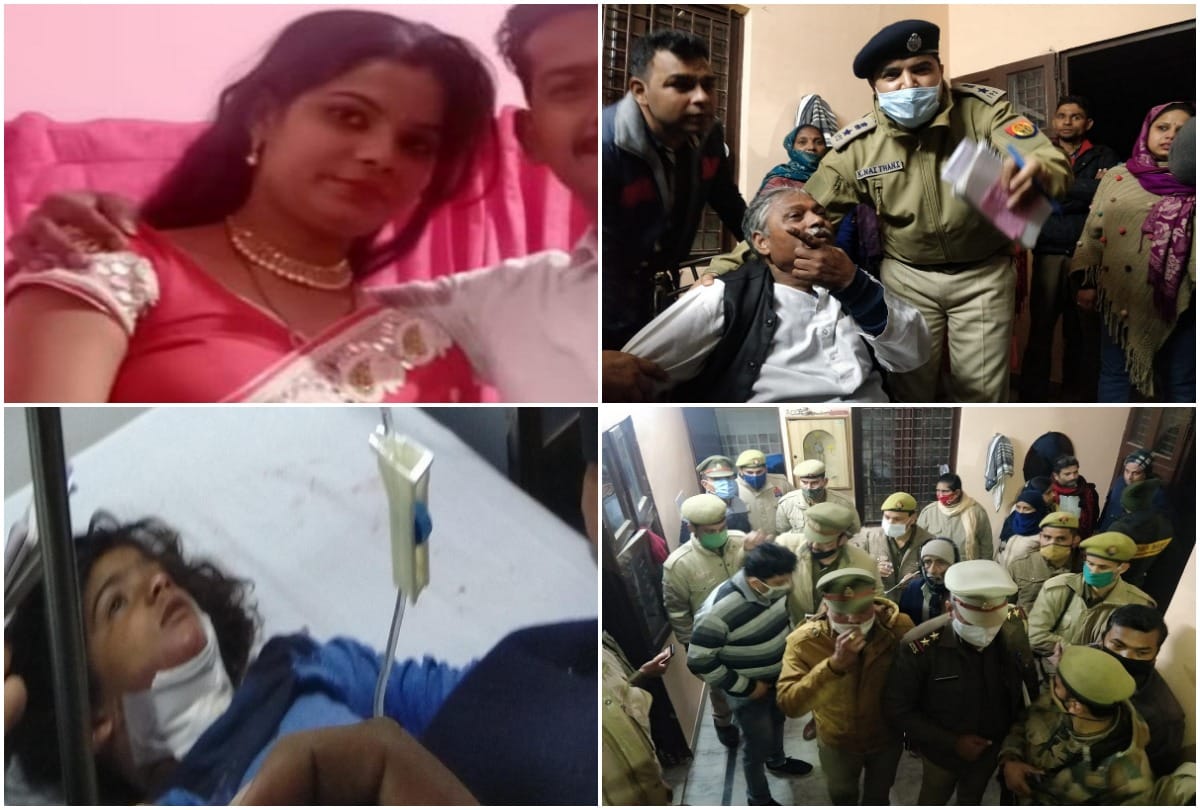 ghaziabad double murders case girl says after seeing photo this is Uncle His wife killed my mother