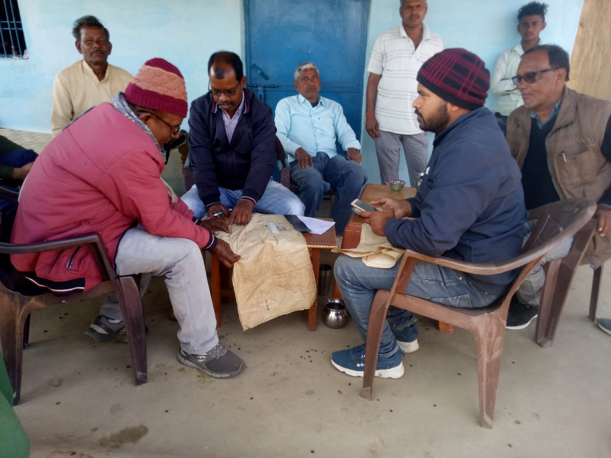 The survey resumed in Sonbhadra to land large aircraft