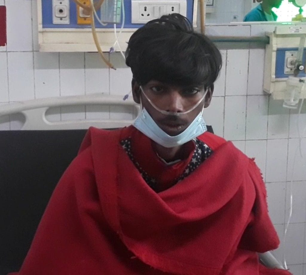 TB patient drank sanitizer, admitted