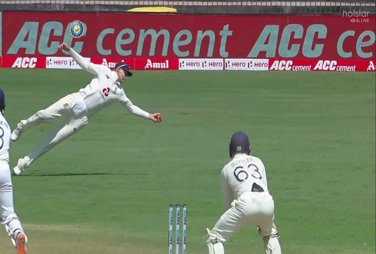 IND vs ENG, 1st test Joe Root takes on handed stunning catch of Ajinkya Rahane,video viral