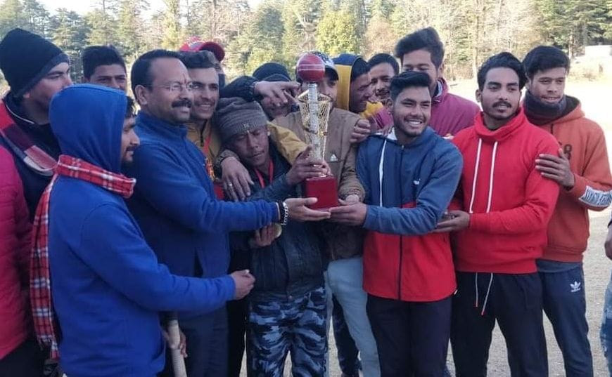 Dev XI becomes the winner of Jai Maa Kadai cricket competition