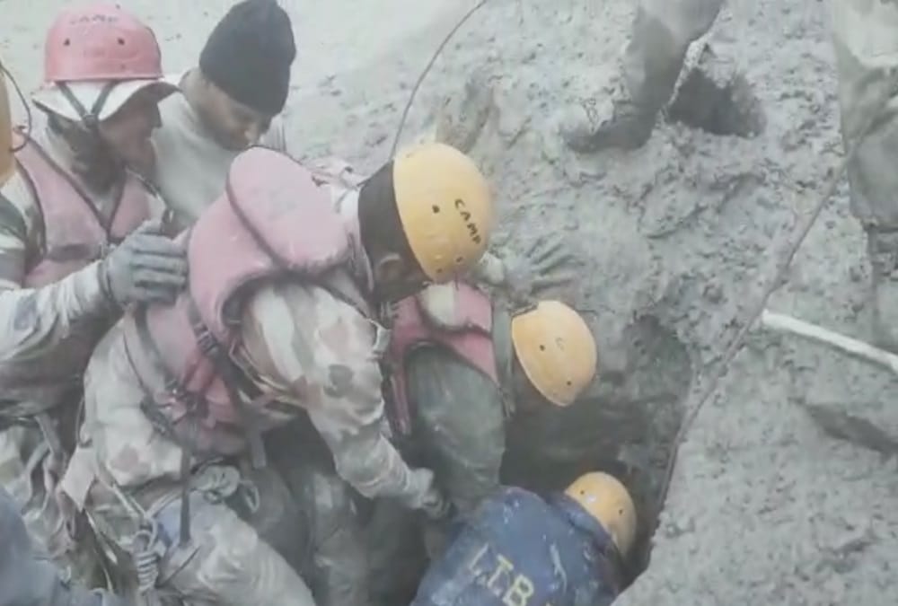 Uttarakhand Chamoli New: Glacier burst in Chamoli district, flood in Dhauli river