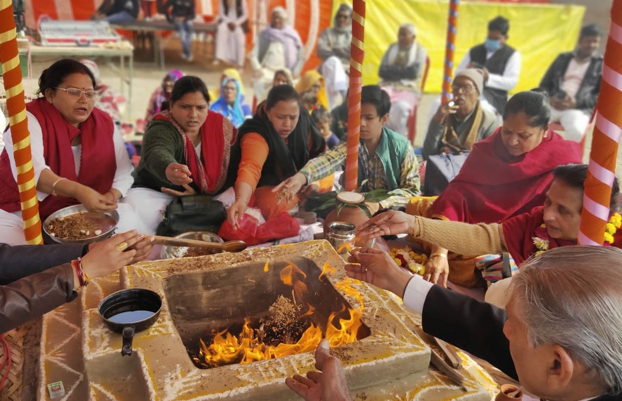 Religious programs boom in the city of faith, procession turns out
